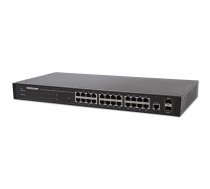 Intellinet 24-Port Network Switch, 24-Port (RJ45), Rackmount, Gigabit, 4 SFP, Ethernet Web-Smart, 10/100/1000 Mbit | 560917  | 0766623560917 | WLONONWCRAHZJ