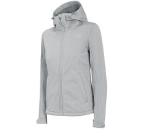 Women's 4F softshell jacket cool light grey melange H4Z22 SFD350 27M | H4Z22 SFD350 27M  | 5903609313869 | WLONONWCRAXBB