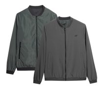 Men's 4F reversible jacket M013 olive/grey 4FSS23TJACM013 44S | 134155_L  | 5904698145690 | WLONONWCRAURD