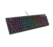 GAMING KEYBOARD GENESIS THOR 303 CZ/SK RGB BACKLIGHT MECHANICAL SILENT SWITCH BLACK HOT | NKG-2180  | 5901969444612 | WLONONWCRCKDR