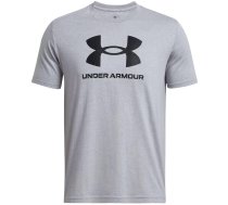 Under Armour Sportstyle Logo Men's T-Shirt Grey 1382911 035 2XL | 140637_2XL  | 0196885634277 | WLONONWCRCZG1