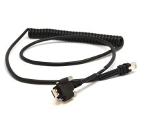 CABLE - SHIELDED USB: SERIES A LOCKING CONNECTOR FOR VC70, 12', COILED, -30C | CBA-UF2-C12ZAR  | 8596375041080 | WLONONWCRCLDC