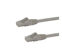 StarTech.com 15m CAT6 Ethernet Cable - Grey CAT 6 Gigabit Ethernet Wire -650MHz 100W PoE RJ45 UTP Network/Patch Cord Snagless w/Strain Relief Fluke Tested/Wiring is UL Certified/TIA | N6PATC15MGR  | 0065030847049 | WLONONWCRDECC