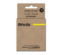 Actis KB-1000Y Ink Cartridge (replacement for Brother LC1000Y/LC970Y; Standard; 36 ml; yellow) | KB-1000Y  | 5901452156800 | EXPACSABR0008