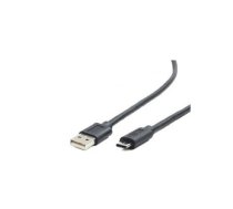 Gembird Cable USB 2.0 cable type AC-AM CM 1m black | CCP-USB2-AMCM-1M  | 8716309086547 | KABGEMUSB0052