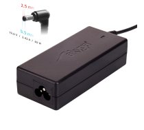 Akyga AK-ND-01 power adapter/inverter Indoor 65 W Black | AK-ND-01  | 5901720130204 | ZASAKGNOT0028