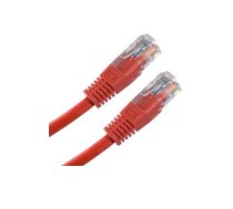 Gembird Red Patch cord cat. 5E molded strain relief 50u" plugs, 3 meters | AKGEMP51330  | 8716309020411 | PP12-3M/R