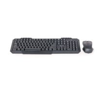 Gembird KBS-WM-02 keyboard Mouse included RF Wireless QWERTY US English Black | KBS-WM-02  | 8716309091541 | PERGEMKLM0013