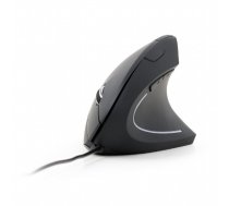 Gembird Ergonomic optical mouse 6-button -black | MUS-ERGO-01  | 8716309104890 | PERGEMMYS0087