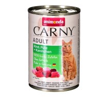 ANIMONDA Carny Adult Beef, turkey, rabbit - wet cat food - 400 g | DLZANMKMK0069  | 4017721837255 | DLZANMKMK0069