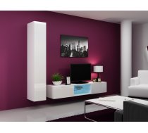 Cama Living room cabinet set VIGO 21 white/white gloss | VIGO 21 BI/BI  | MESCMMNOW0157