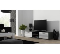 Cama TV stand SOHO 180 grey/white gloss | SOHORTV180SZ/BI  | 5903815002861 | STVCMMZPM0081