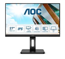 AOC 27P2Q LED display 68.6 cm (27") 1920 x 1080 pixels Full HD Black | 27P2Q  | 4038986187329 | MONAOCMON0103