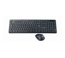 Gembird Set keyboard+mouse black/wireless US | UKGEMRZSB000007  | 8716309117685 | KBS-WCH-03