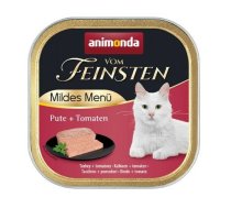 ANIMONDA vom Feinsten Mildes Menu Turkey with tomatoes - wet cat food - 100 g | DLZANMKMK0195  | 4017721838603 | DLZANMKMK0195