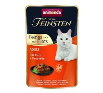 ANIMONDA vom Feinsten Duck, turkey fillet - wet cat food - 85 g | DLZANMKMK0208  | 4017721830638 | DLZANMKMK0208