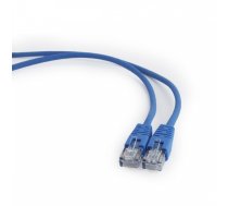 Gembird Blue patch cord l category 5E molded strain relief 50u" plugs, 3 meters | AKGEMP51310  | 8716309020404 | PP12-3M/B