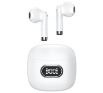USAMS Bluetooth headphones 5.3 TWS IA II LED white | ATUSAHBTUSA1224  | 6958444903194 | USA001224