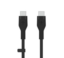 Belkin Cable BoostCharge USB-C/USB-C 2.0 silicone 1m, black | AKBLKKU00000015  | 745883832231 | CAB009bt1MBK