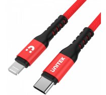 Unitek Cable USB-C - Lightning 1M, M/M, MFI; C14060RD | AKUNIKU00000045  | 4894160038760 | C14060RD