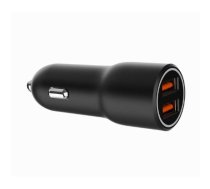 Gembird Car charger 2xUSB-A QC3.0 36W black | ASGEMLU00000008  | 8716309129657 | TA-UC-A2QC36-CAR-01