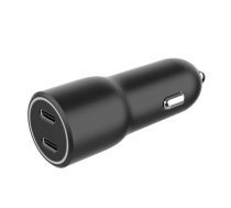 Gembird Car Charger 2xUSB-C PD 40W black | ASGEMLU00000010  | 8716309129688 | TA-UC-C2PD40-CAR-01