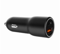 Gembird Car Charger USB-A/USB/C 38W PD black | ASGEMLU00000009  | 8716309129671 | TA-UC-AC2PDQC38-CAR-01