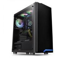 Thermaltake Computer case - H100 Tempered Glass | KOTTKOD0H100TG0  | 4713227521871 | CA-1L4-00M1WN-02