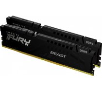 Kingston DDR5 Fury Beast Black 64GB(232GB)/5200 CL40 | SAKIN506452BB20  | 740617326550 | KF552C40BBK2-64