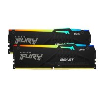 Kingston DDR5 Fury Beast Black RGB 64GB(2*32GB)/6000 CL40 | KF560C40BBAK2-64  | 740617331868 | PAMKINDR50072