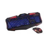 Esperanza EGK3000 Set Keyboard + wired backlit mouse | EGK3000  | 5901299938607 | PERESPKLM0009