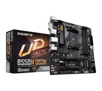 Gigabyte Motherboard B550M DS3H AM4 4DDR4 HDMI/DVI M.2 USB3.2 mATX | KBGBAAA7B550U00  | 889523022917 | B550M DS3H