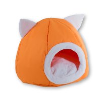 GO GIFT cat bed - orange - 40x40x34 cm | DLKGGFLEG0004  | 5905359297888 | DLKGGFLEG0004