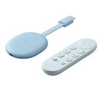 Google Chromecast 4K Media Player with Google TV Blue | GA01923-US/UO  | 193575007243 | WLONONWCREAXH