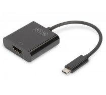 Digitus Graphic adapter, HDMI 4K 30Hz UHD to USB 3.1 Type C, with audio, black, length 15cm | AIASSA000000034  | 4016032447528 | DA-70852