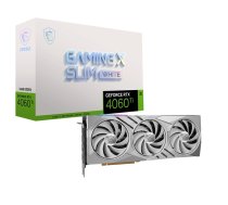 MSI Graphic card GeForce RTX 4060 Ti GAMING X SLIM 16G GDDR6 128 white | KGMSIN406377T01  | 4711377121996 | RTX 4060 Ti GAMING X SLIM WHITE