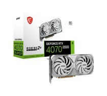 MSI Graphics card GeForce RTX 4070 SUPER 12G VENTUS 2X OC GDDRX6 192bit white | KGMSIN407477S02  | 4711377171304 | RTX 4070 SUPER 12G VENTUS 2X WHITE OC