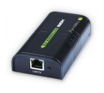 Techly HDMI Extender/Receiver after Cat.5e/6/6a/7 twisted pair, up to 120m, over IP, black | IDATA EXTIP-373R  | 8057685306011 | PERTHLSPL0004