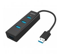 Unitek HUB 4x USB 3.0; BC1.2; BLACK; Y-3089 | NUUNIUS4P000016  | 4894160017222 | Y-3089