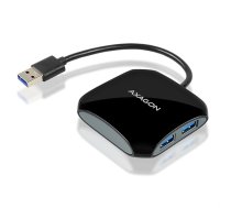 AXAGON Hub HUE-S1B 4x USB 3.2 Gen 1 QUATTRO Black | NUAXNUS4PHUES11  | 8595247903570 | HUE-S1B