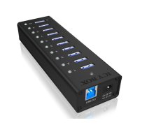 IcyBox IB-AC6110 active 10 port USB 3.0 HUB | NUICYUS10000001  | 4250078160441 | IB-AC6110