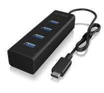 IcyBox IB-HUB1409-C3 4 port USB TYPE-C | NUICYUS4P000011  | 4250078165880 | IB-HUB1409-C3