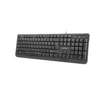 Natec Keyboard Trout Slim 1.8m black USB | UKNATRSP0000023  | 5901969408027 | NKL-0967