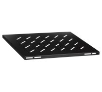 Lanberg 19'' Fixed Rack Shelf 1U 465x500mm black | NULAGR000000007  | 5901969403602 | AK-1003-B