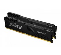 Kingston Memory DDR4 Fury Beast 8GB(2*4GB)/3200 CL16 | KF432C16BBK2/8-Veikalā  | 740617319927 | PAMKINDR40773