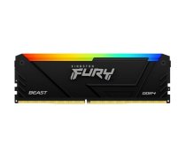 Kingston Memory DDR4 Fury Beast RGB 16GB(2 8GB)/3600 CL17 | SAKIN4G1636BR21  | 740617337440 | KF436C17BB2AK2/16