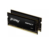 Kingston Memory DDR4 Fury Impact SODIMM 16GB(2*8GB)/2666 CL15 | KF426S15IBK2/16  | 740617318586 | PAMKINSOO0189