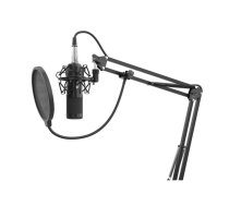 Natec Microphone Genesis Radium 300 studio XLR with Pop-filter arm | UHNATM000000011  | 5901969426656 | NGM-1695