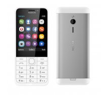 Nokia Mobile phone 230 DS silver-white | Nokia 230 Dual Sim Sliver  | 6438158753631