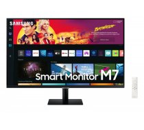 Samsung Monitor 32 inches SMART M7 VA 3840x2160 UHD 16:9 2xHDMI 3xUSB 2.0 1xUSB-C (65W) 4 ms (GTG) WiFi/BT speakers flat 2Yd2d (LS32BM700UPXEN) | UPSAM032XSBM700  | 8806094786569 |     LS32BM700UPXEN